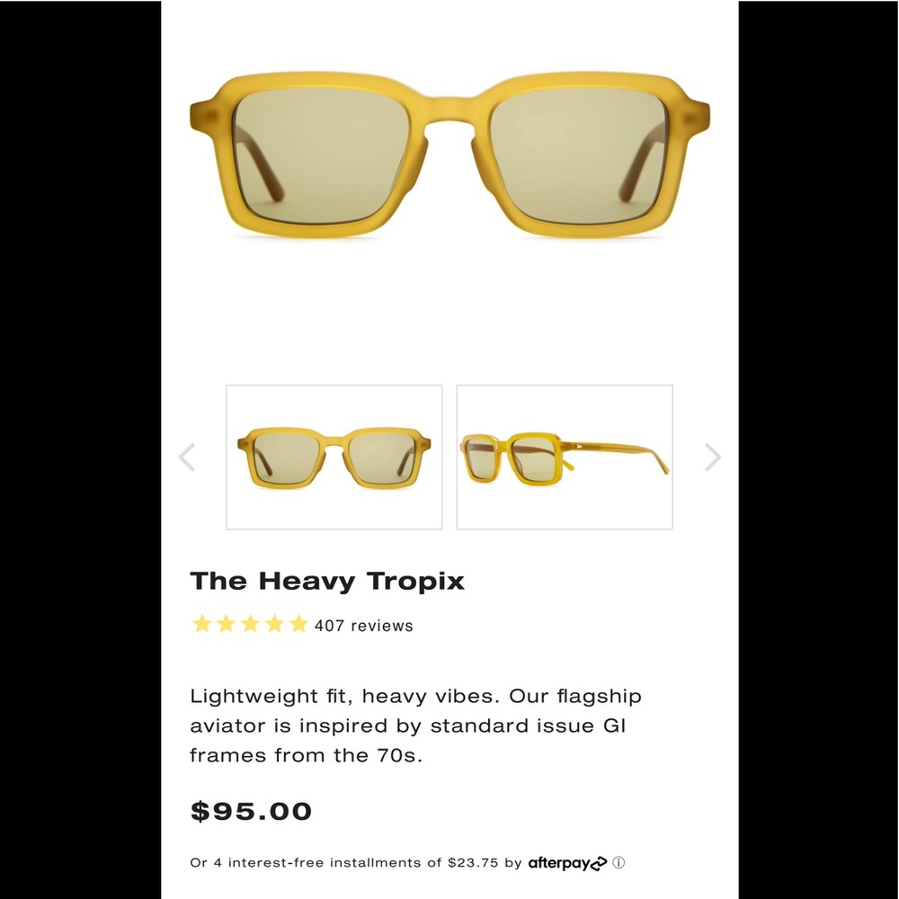 Crap Eyewear The Heavy Tropix